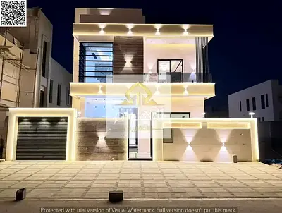 Luxury two-story villa with a roof terrace for sale; price negotiable, including registration and ownership transfer fees.