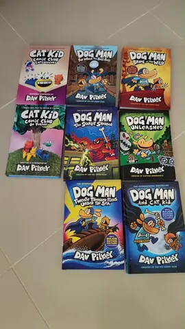 Dog Man  Cat Kid books hardcover