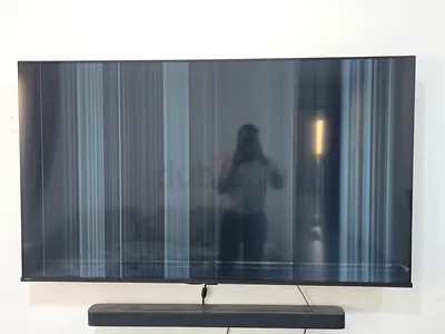 Hisense 65 LED TV - screen damaged