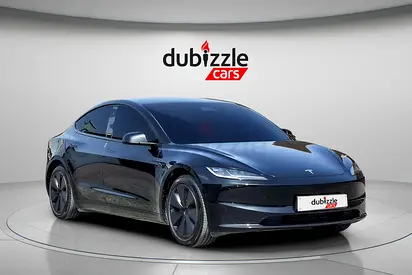 AED 1748/month | 2024 Tesla Model 3 | GCC Specs | Ref#486493