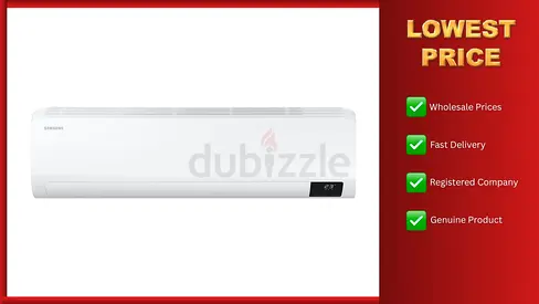 Samsung Air Conditioners Wall mount AC with Digital Inverter AR24TVFZJWK Air Conditioner