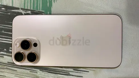 I phone 16 pro max 256gb brand new condition with charger and cover one year old