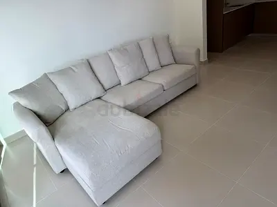 Ikea gronlid L shape sofa bed with mattress