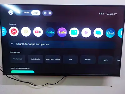 43-inch Smart LED TV with Google TV - Good Working Condition