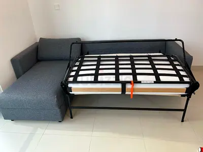 Ikea vimle L shape sofa bed with mattress