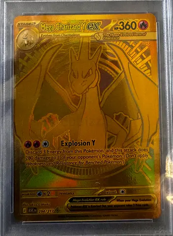 Pokemon Mega Charizard Y ex Ascended Heroes