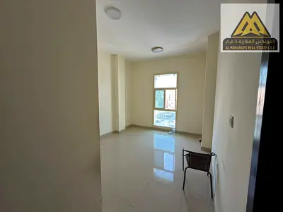 شقة غرفة وصالة للإيجار السنوي على كورنيش عجمان بإطلالة بحرية ممتازة وبلكونة وباركن مجاني