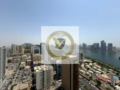 5BR + living room in Al Majaz 1, free AC & parking, all master rooms, balcony with sea view. Pri