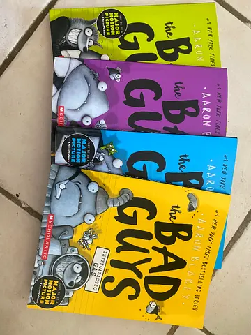 The Bad Guys Series by Aaron Blabey - Set of 4 Books