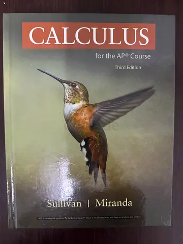 Calculus for the AP® Course, Third Edition - Sullivan  Miranda
