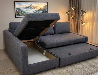 Convertible Sleeper Sofa Enjoy maximum functionality with this elegant convertible sofa featuring a