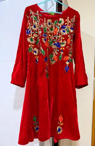 Beautiful Red Frock