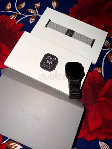 Iphone watch ultra 3 tiitanium Black