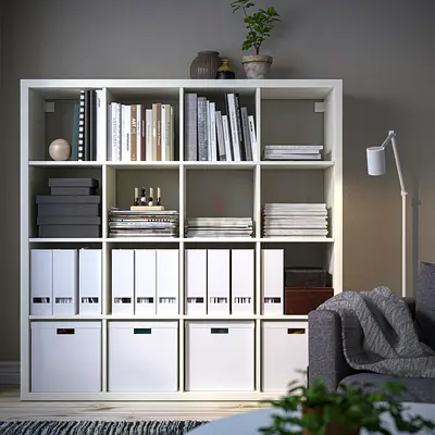 Ikea kallax Shelves 4x4