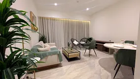 2 month free Lavish huge furnished apartment 85k with balcony | both master room | one Free parking
