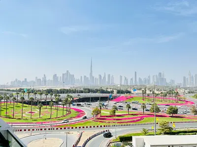 Burj Kahlifa View CornerUnit // Unfurnished Spacious 1-bhk Just 70k Rent With Only Kitchen Appliances