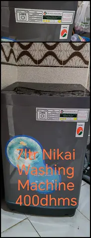 7kg Nikai Top Load Washing Machine - Good Working Condition