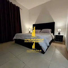 Luxury one-bedroom apartment in Ajman - Al Nuaimiya 2 - Paris Tower - furnished with hotel-style fur
