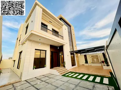 فيلا للايجار فاخرة أول ساكن | 3 غرف ماستر | تصميم مودرن | الزاهية عجمان | 110 ألف