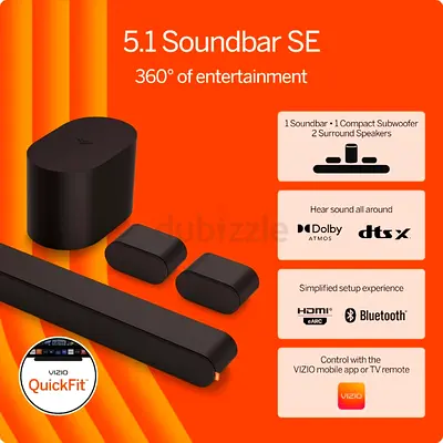Vizio 5.1 sound bar sv510x