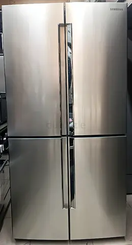 Samsung side by side refrigerator with 4 doors