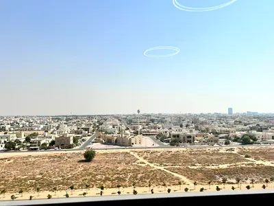 Two bedrooms and a living room, two master bedrooms, balcony with an open view, three bathrooms, card entry system.