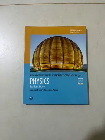 Pearson Edexcel International GCSE Physics Student Book (9-1) (negotiable)