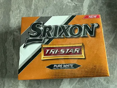 Srixon Tri-Star Golf Balls - Set of 12 (4 boxes shown)