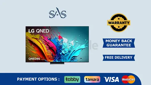 LG | 86 Inch Tv |  QNED86 4K Smart TV | New | AI Magic Remote | Free Delivery | Warranty