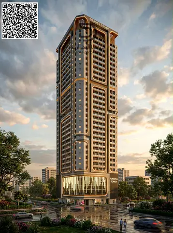 Smart Luxury Apartments for Sale in ROCKHILL TOWER | Al Alia, Ajman | Directly on Sheikh Mohammed B