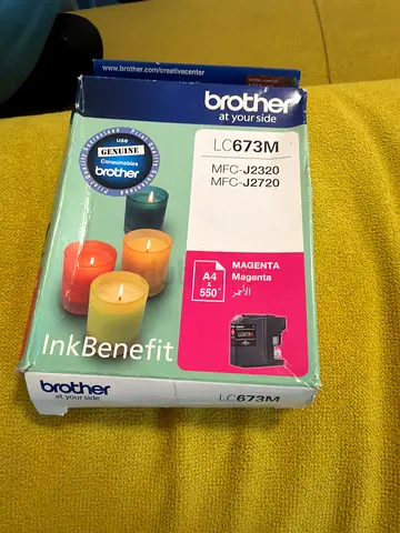 Brother LC673M Magenta Ink Cartridge (sealed box)