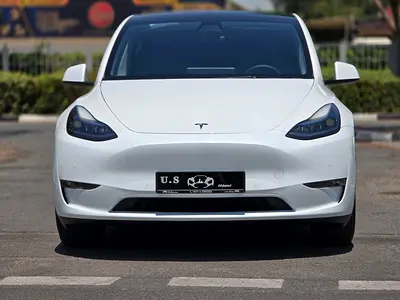 TESLA MODEL Y LONG RANGE ALL WHEEL DRIVE 2022 GCC WITH TESLA AGENCY WARRANTY IN MINT CONDITION
