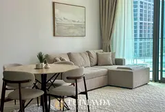 Furnished 1BR | Peninsula Three | Canal & Marina Views