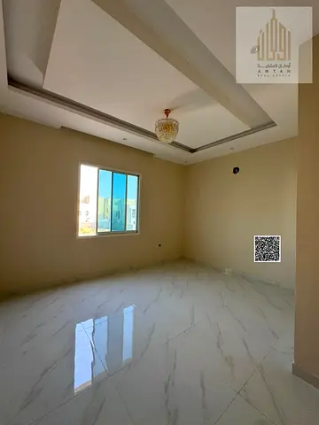 Standalone villa for sale in Al Zahia, Ajman. Unique design, 4 master bedrooms, at a great price.