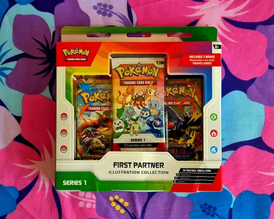 Pokemon TCG: Series 1 First Partner Illustration Collection