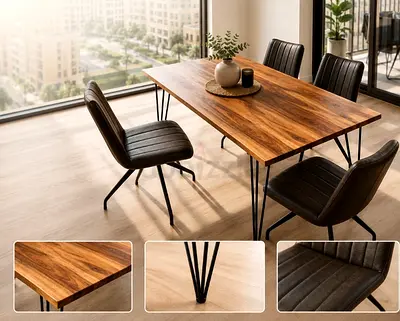 Kitchen Table and 4 Chairs