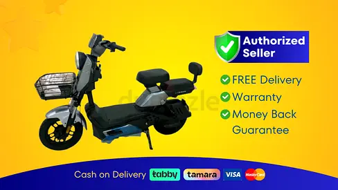 Wind Horse Electric Scooter 500W 45KM Range 40KM Speed, M6 - Grey | Brand New | 06 Month Warranty |