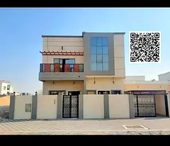 Villa for sale in Ajman – Al Yasmeen area (freehold) including water, electricity, and air conditi