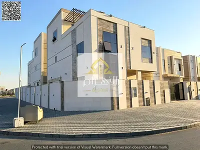 Own your luxury villa in Ajman, two floors and a roof, including registration fees, with modern designs and spacious areas to suit your family!