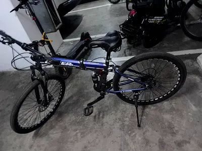 Folding mountain bike - good condition, single owner - Price Non Negotiable