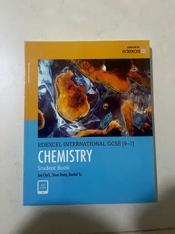 Edexcel International GCSE (9–1) Chemistry Student Book (negotiable)