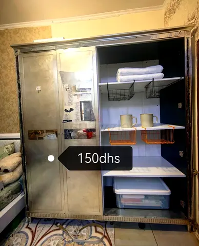 Mirrored wardrobe / storage cabinet -