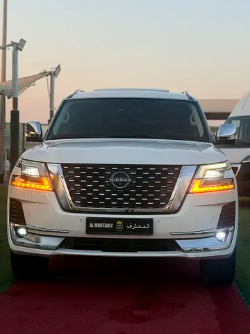 نيسان بلاتينيوم 2021-V8-فل اوبشن-من المالك الأول-متاح تمويل بنك-BANK FINANCE-PLATINUM-