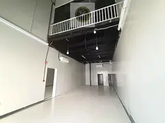 Brand New 1600 Sq Ft Warehouse in Industrial Area 13 with Mezzanine, Glass Front, 25 kW Power on Mai