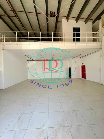 WAREHOUSE WITH OFFICE SPACE & ATTACHED TOILET AVAILABLE IN EMIRATES INDUSTRIAL CITY NEAR SAJJA COMPREHENSIVE POLICE STATION