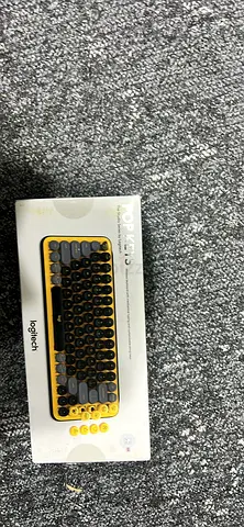 Logitech POP Keys Wireless Mechanical Keyboard (Yellow) - Boxed