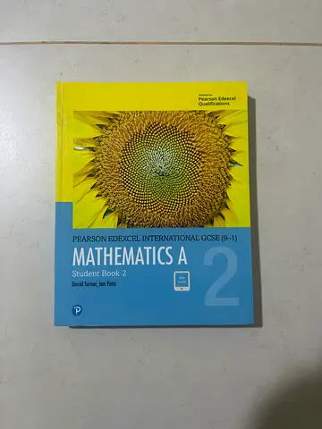 Pearson Edexcel International GCSE Mathematics A Student Book 2 (International GCSE) (negotiable)