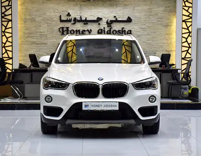 EXCELLENT DEAL for our BMW X1 sDrive20i ( 2017 Model ) in White Color GCC Specs