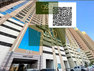 Spacious Two bedrooms living hall with covered parking Apartment available for Sell Paradise lake tower B5 Ajman
