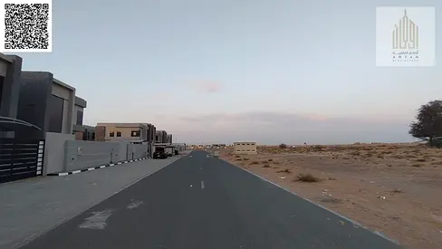 For sale: residential and investment land in the Basateen Al Surah project. The land is 500 meters away from the University of Umm Al Quwain.
